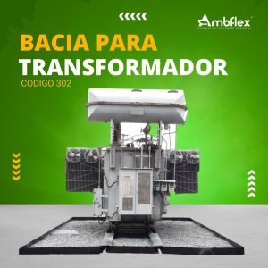 BACIA DE CONTENÇÃO PARA TRANSFORMADORES EM PEAD 1,5 MM | SOB MEDIDA – 302